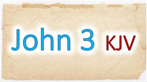 j 3 9|JOHN CHAPTER 3 KJV .
